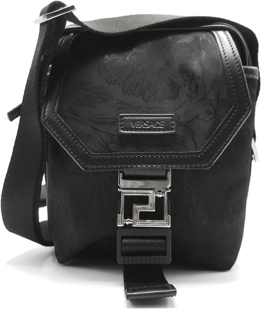 Amazon | [ヴェルサーチェ] ショルダーバッグ ナイロン 【フラワー柄